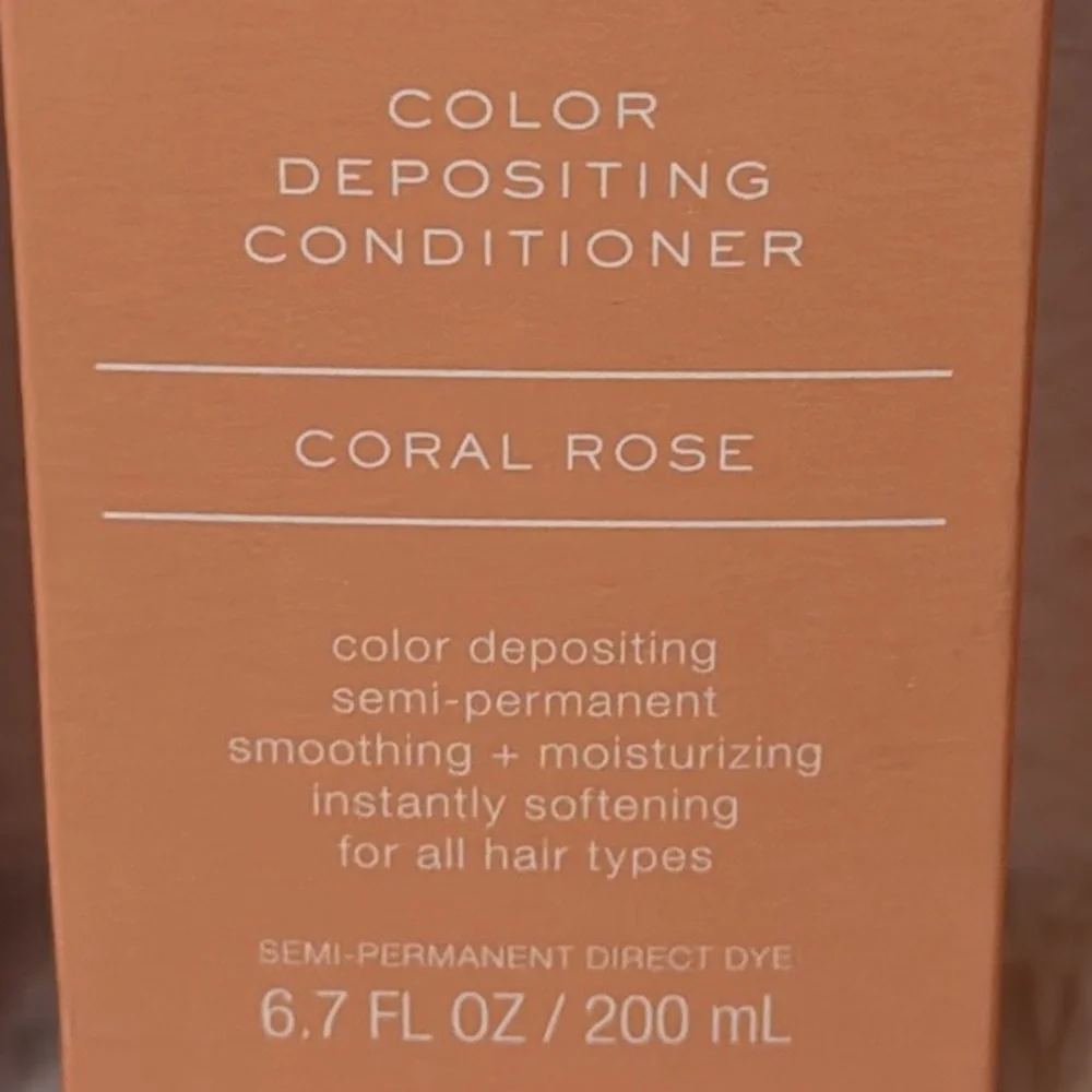 New lot of 3 Authentic Kristin Ess Color Color Depositing Conditioner Coral Rose